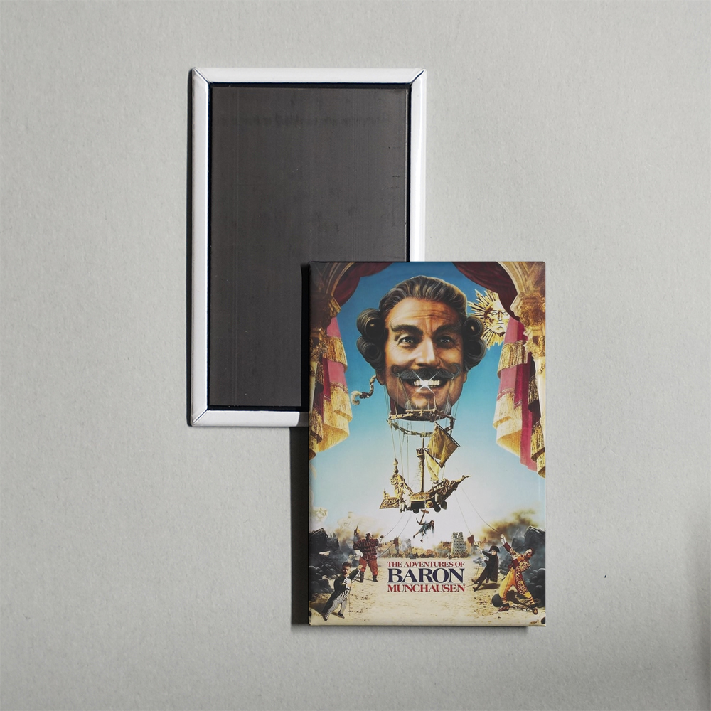 The Adventures of Baron Munchausen Mini Movie Fridge Magnet