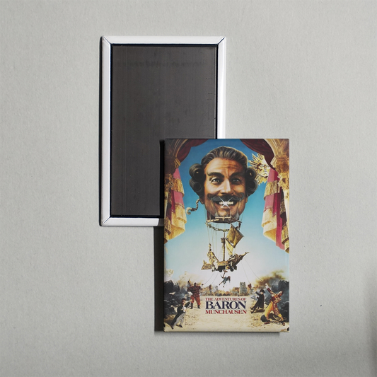 The Adventures of Baron Munchausen Mini Movie Fridge Magnet