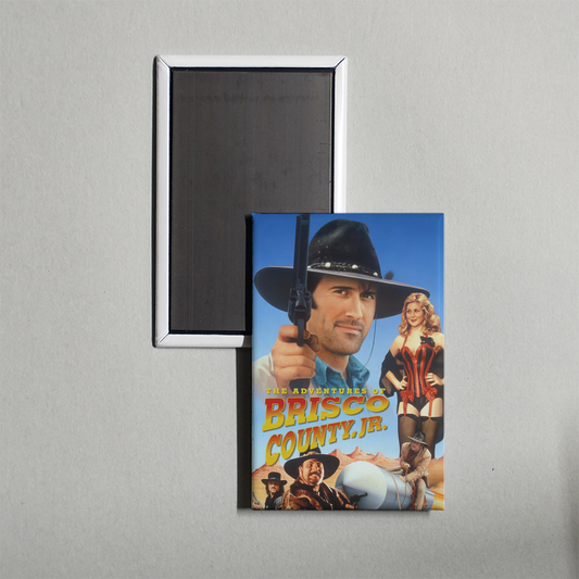 The Adventures of Brisco County, Jr. TV Show Fridge Magnet