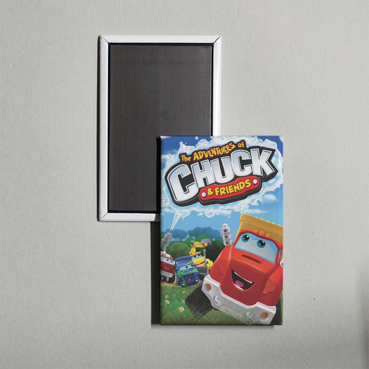 The Adventures of Chuck and Friends TV Show Fridge Magnet