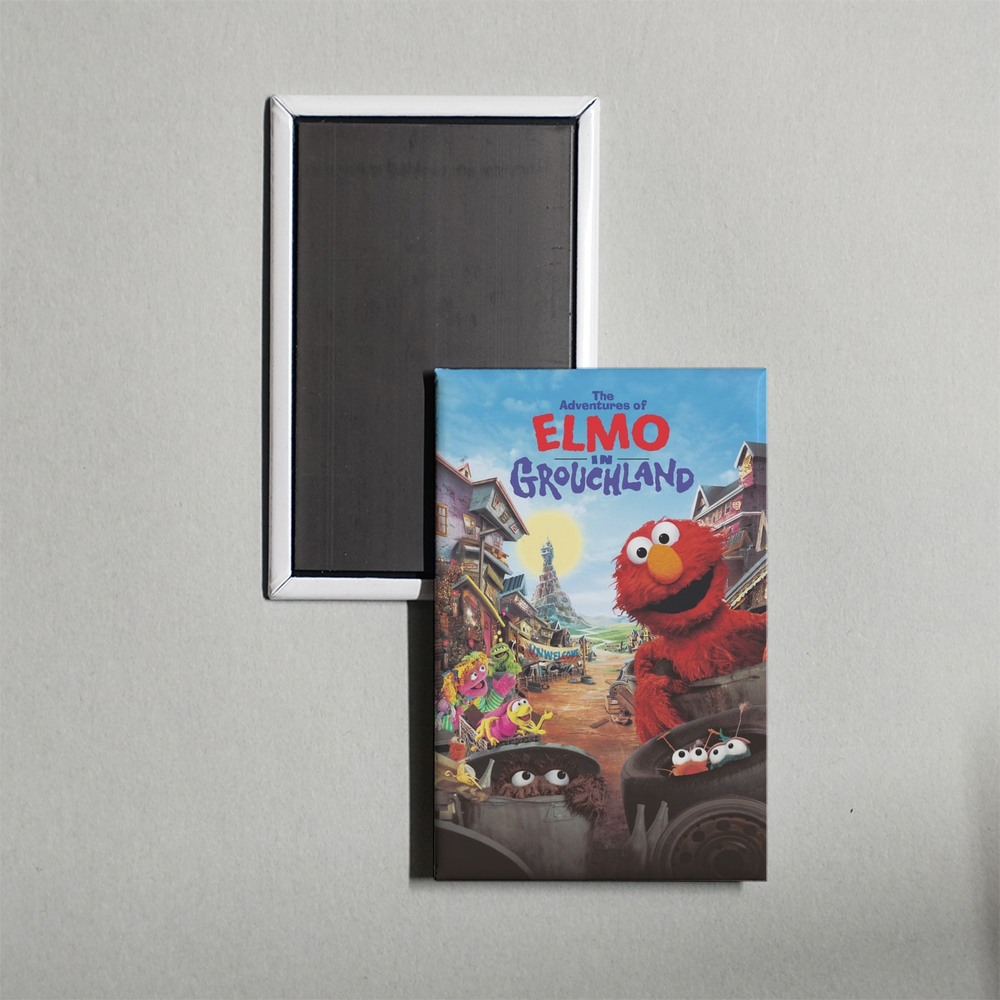 The Adventures of Elmo in Grouchland Mini Movie Fridge Magnet