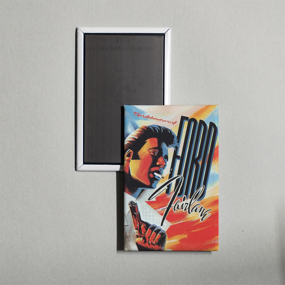 The Adventures of Ford Fairlane Mini Movie Fridge Magnet