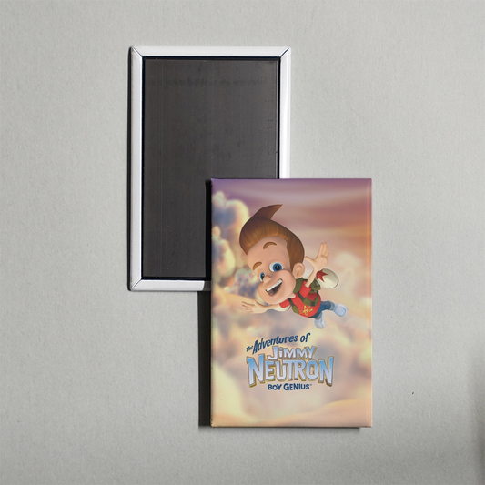 The Adventures of Jimmy Neutron Boy Genius TV Show Fridge Magnet