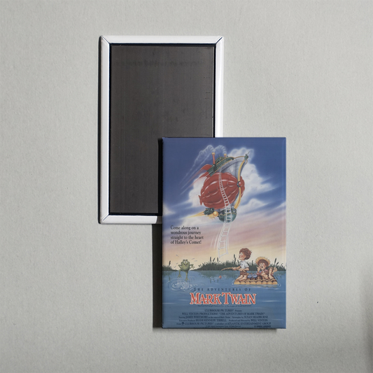 The Adventures of Mark Twain Mini Movie Fridge Magnet