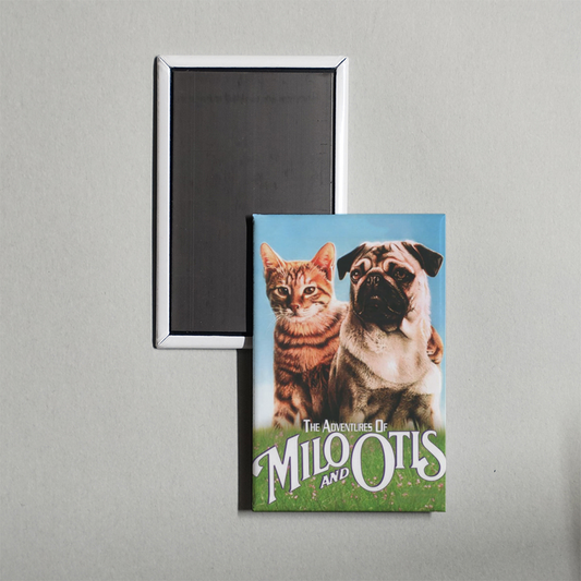 The Adventures of Milo and Otis Mini Movie Fridge Magnet