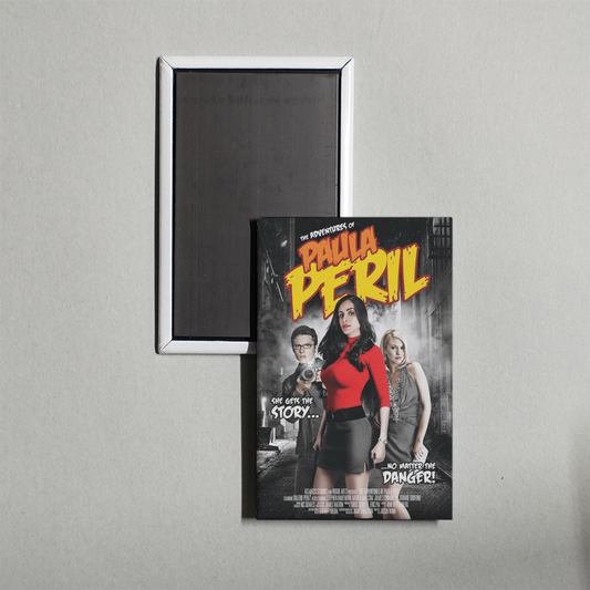 The Adventures of Paula Peril Mini Movie Fridge Magnet