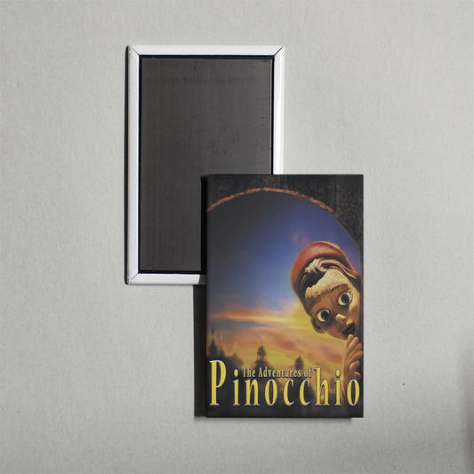 The Adventures of Pinocchio Mini Movie Fridge Magnet