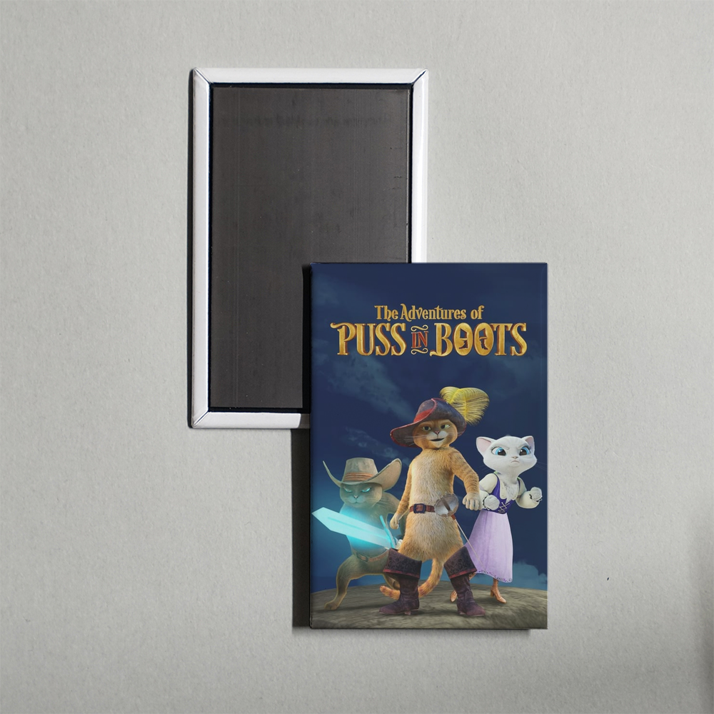 The Adventures of Puss in Boots TV Show Fridge Magnet