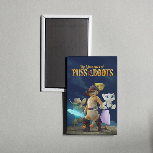 The Adventures of Puss in Boots TV Show Fridge Magnet