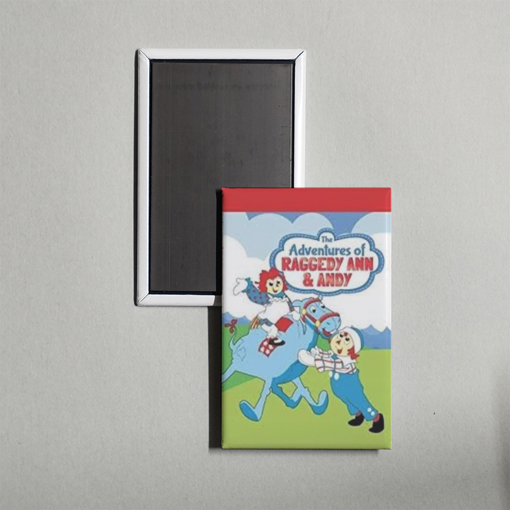 The Adventures of Raggedy Ann and Andy TV Show Fridge Magnet