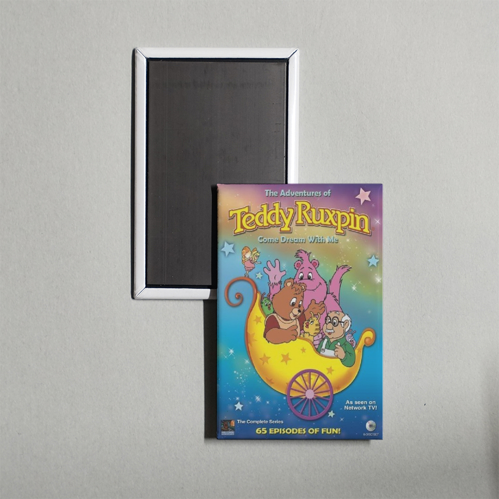 The Adventures of Teddy Ruxpin TV Show Fridge Magnet