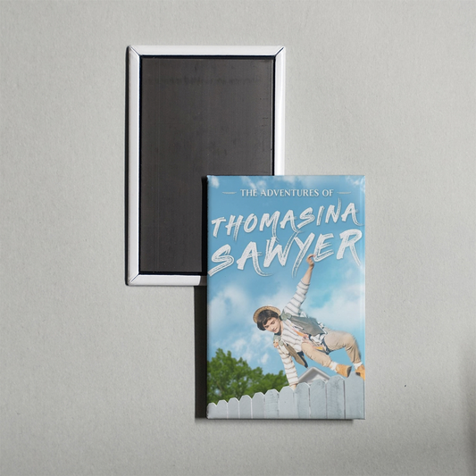 The Adventures of Thomasina Sawyer Mini Movie Fridge Magnet
