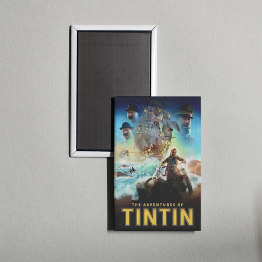 The Adventures of Tintin Mini Movie Fridge Magnet