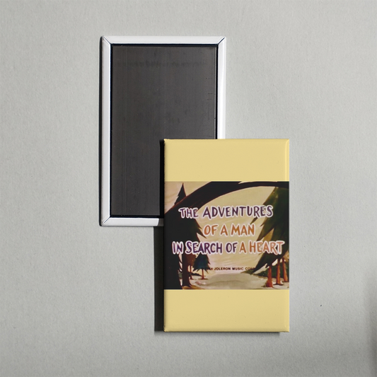 The Adventures of a Man in Search of a Heart Mini Movie Fridge Magnet