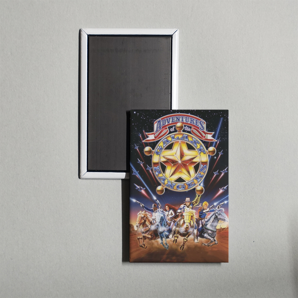 The Adventures of the Galaxy Rangers TV Show Fridge Magnet