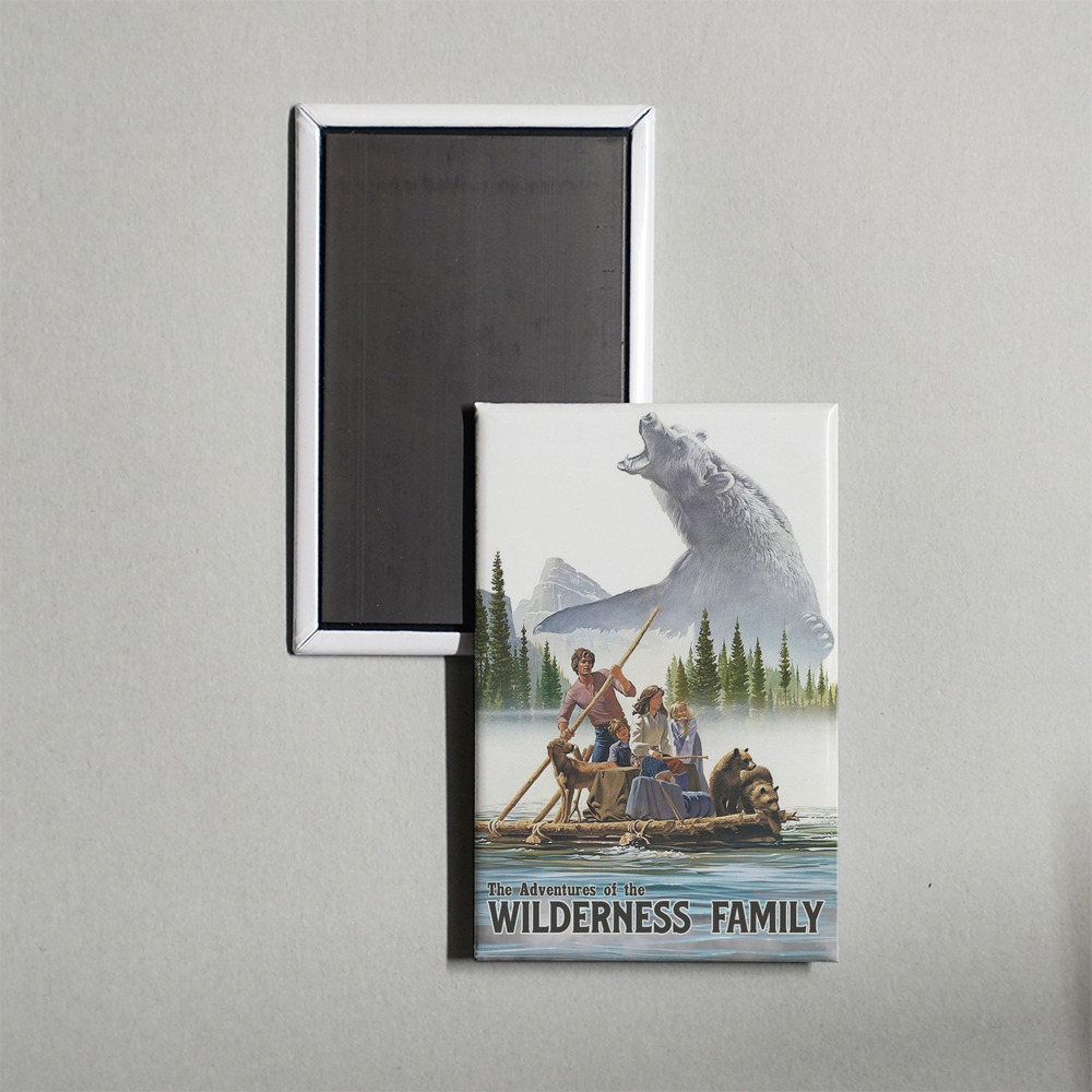 The Adventures of the Wilderness Family Mini Movie Fridge Magnet