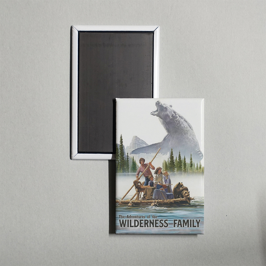 The Adventures of the Wilderness Family Mini Movie Fridge Magnet