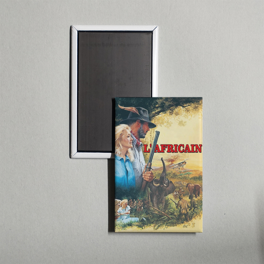 The African Mini Movie Fridge Magnet