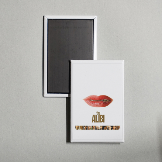The Alibi Mini Movie Fridge Magnet