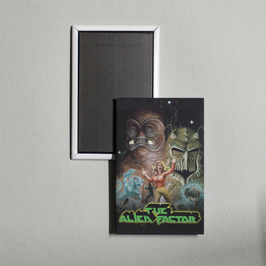 The Alien Factor Mini Movie Fridge Magnet