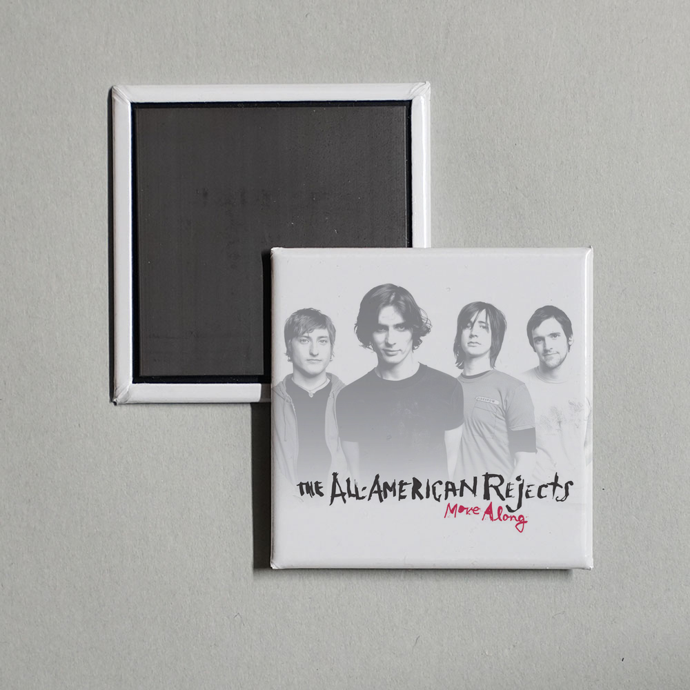 The All-American Rejects - Move Along Album Cover Fridge Magnet