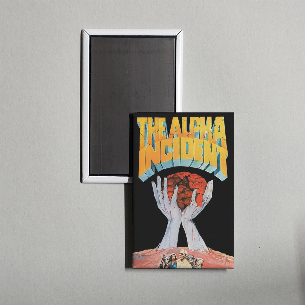 The Alpha Incident Mini Movie Fridge Magnet