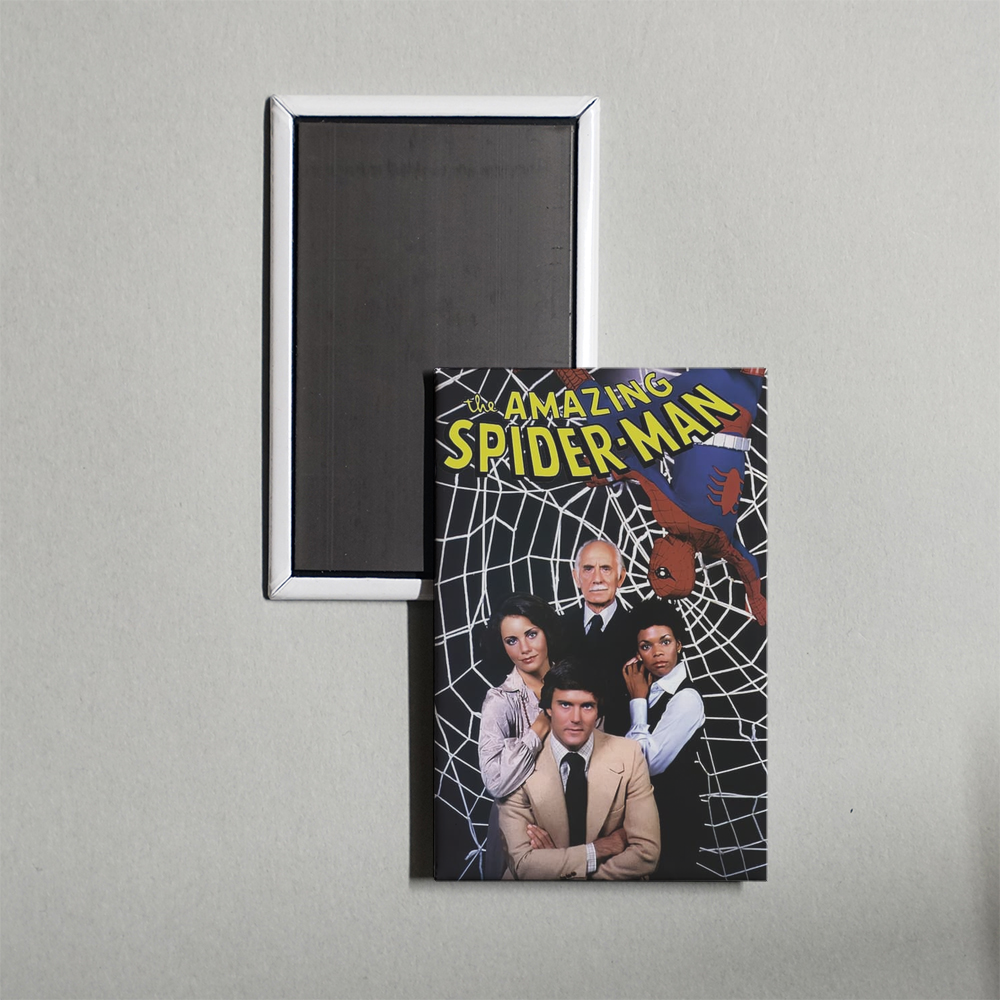 The Amazing Spideran TV Show Fridge Magnet