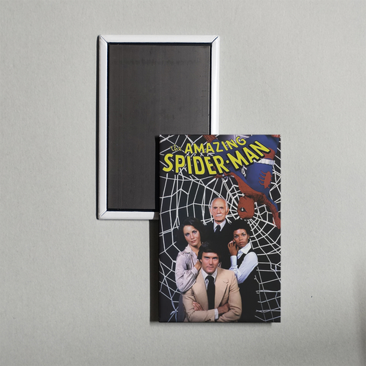 The Amazing Spideran TV Show Fridge Magnet