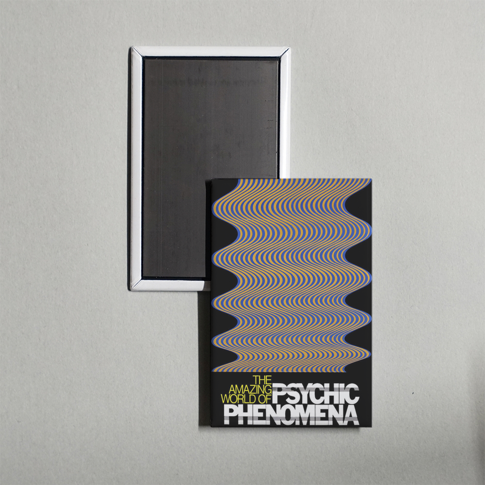 The Amazing World of Psychic Phenomena Mini Movie Fridge Magnet