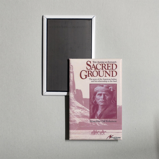 The American Indian's Sacred Ground Mini Movie Fridge Magnet