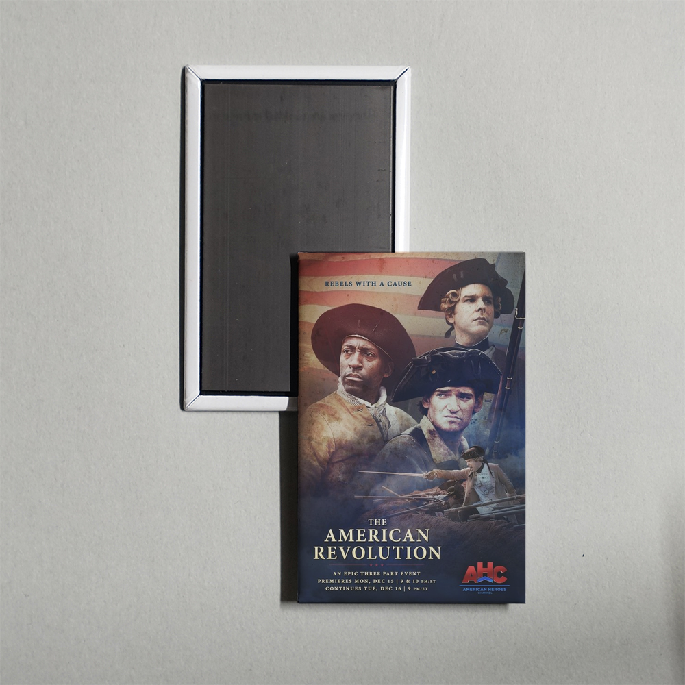 The American Revolution TV Show Fridge Magnet