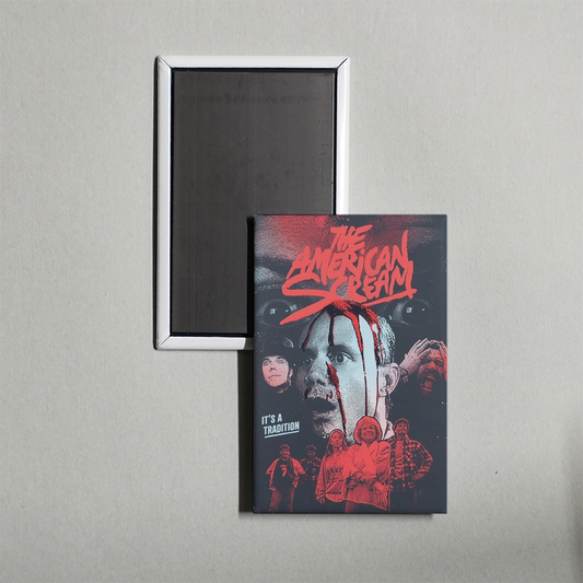 The American Scream Mini Movie Fridge Magnet