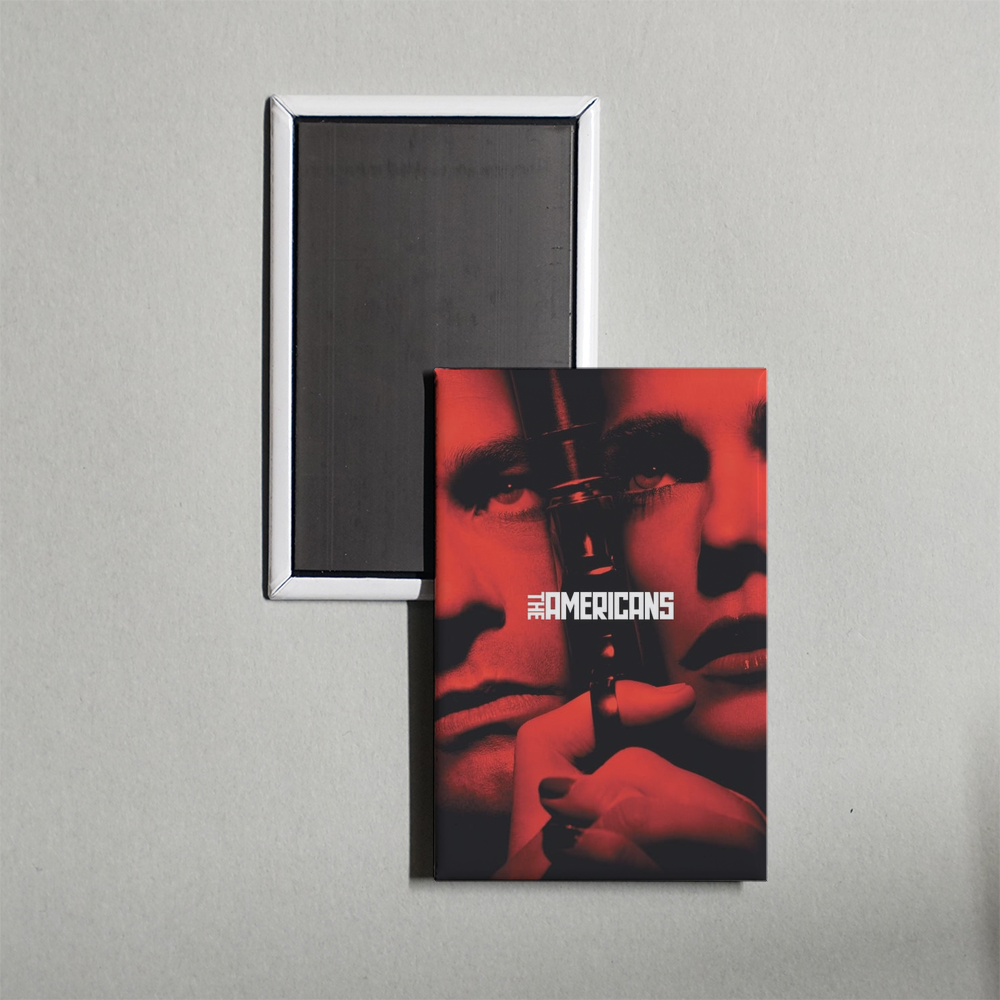 The Americans TV Show Fridge Magnet
