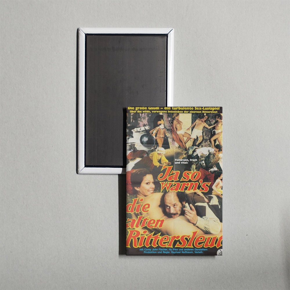 The Amorous Adventures of Don Quixote and Sancho Panza Mini Movie Fridge Magnet
