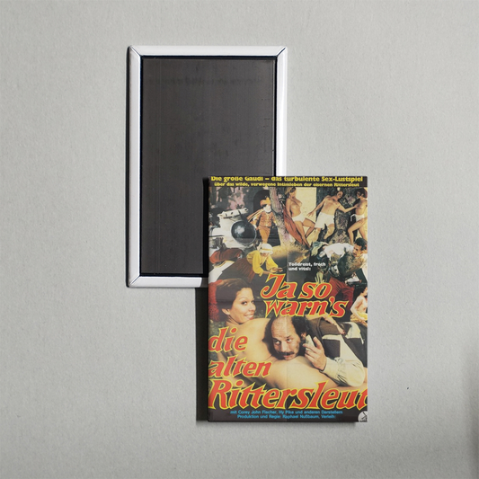 The Amorous Adventures of Don Quixote and Sancho Panza Mini Movie Fridge Magnet