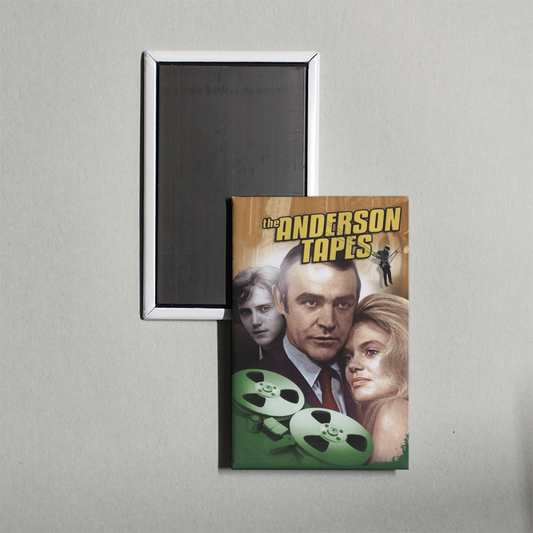 The Anderson Tapes Mini Movie Fridge Magnet