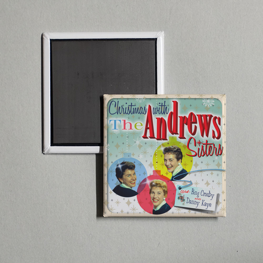 The Andrews Sisters - Christmas With The Andrews Sisters Album Cover Fridge Magnet