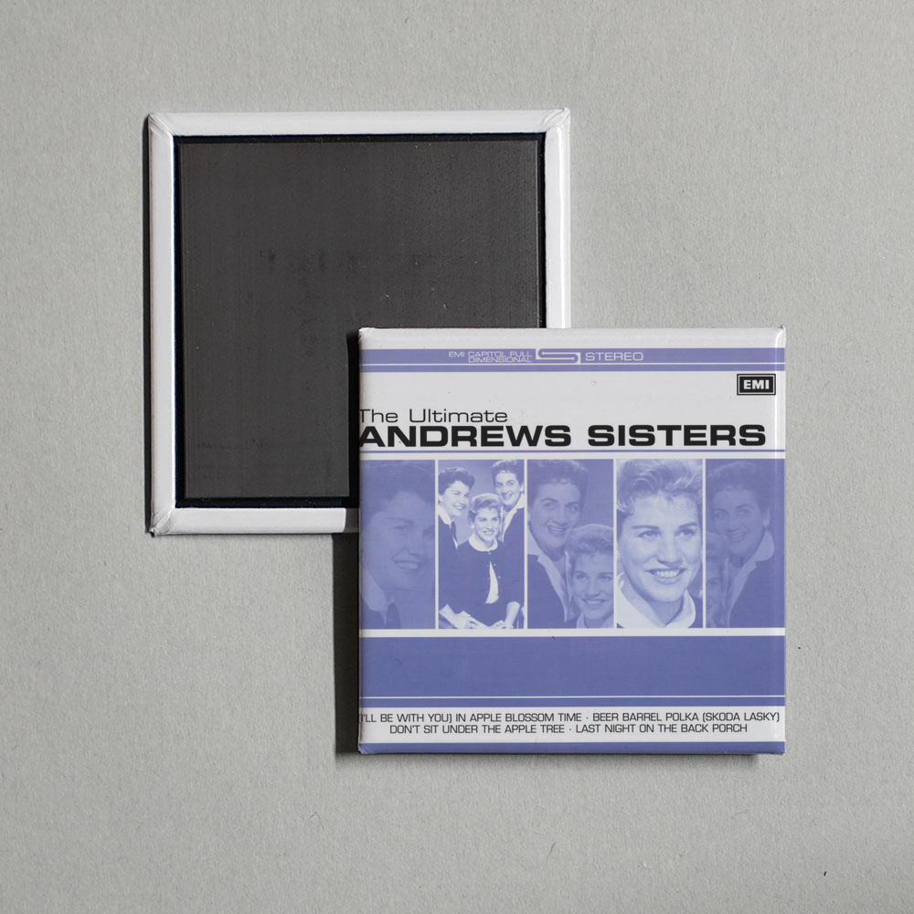 The Andrews Sisters - The Ultimate Andrews Sisters Album Cover Fridge Magnet