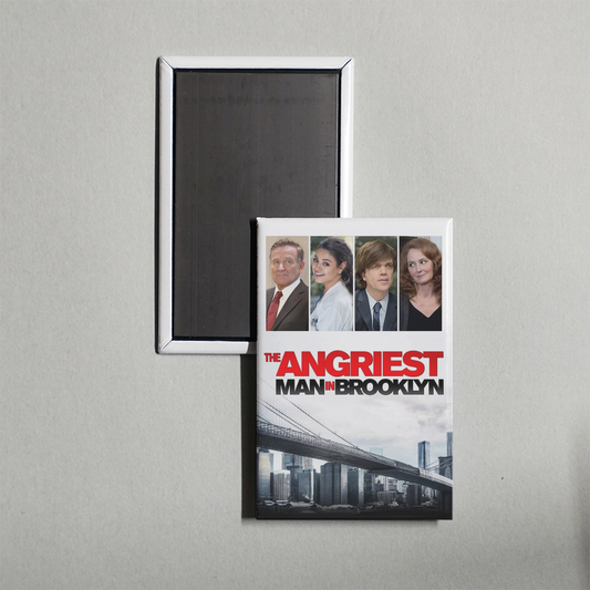 The Angriest Man in Brooklyn Mini Movie Fridge Magnet