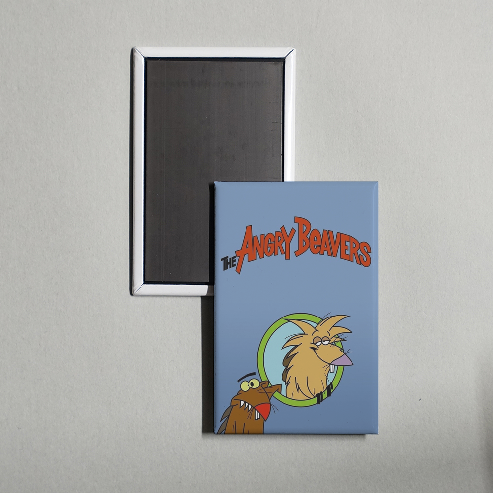 The Angry Beavers TV Show Fridge Magnet