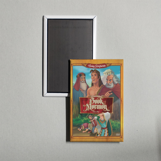 The Animated Stories from the Book of Mormon TV Show Fridge Magnet