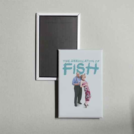 The Annihilation of Fish Mini Movie Fridge Magnet
