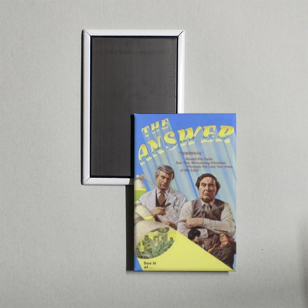 The Answer Mini Movie Fridge Magnet