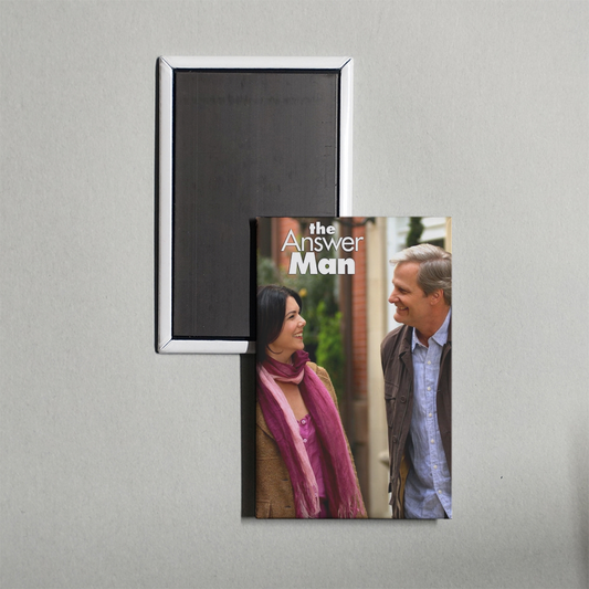 The Answer Man Mini Movie Fridge Magnet