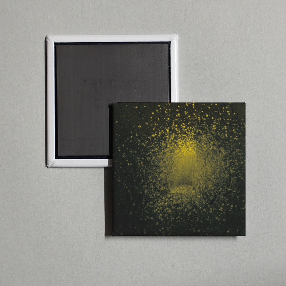 The Antlers - Burst Apart Album Cover Fridge Magnet