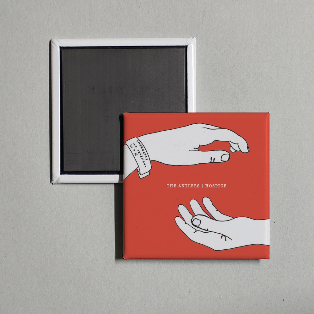 The Antlers - Hospice Album Cover Fridge Magnet