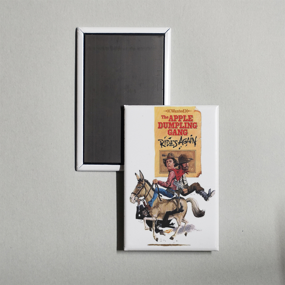 The Apple Dumpling Gang Rides Again Mini Movie Fridge Magnet
