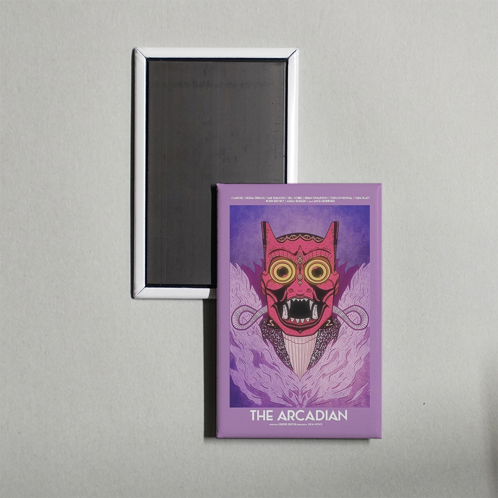The Arcadian Mini Movie Fridge Magnet