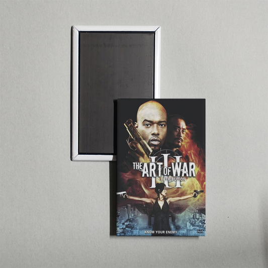The Art of War III Retribution Mini Movie Fridge Magnet