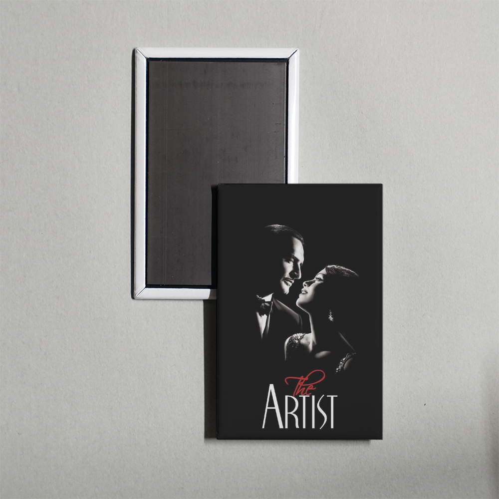 The Artist Mini Movie Fridge Magnet
